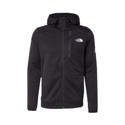 THE NORTH FACE Bluză cu fermoar sport 'MOUNTAIN ATHLETICS' negru / alb