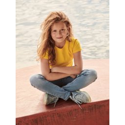 Valueweight Fruit of the Loom Yellow T-shirt