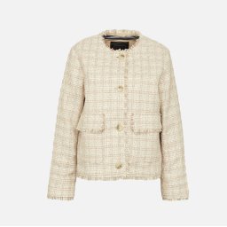 Beige women's coat Geox Kency - Women's