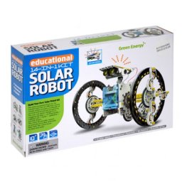Kit robotica 14 in 1, de constructie cu energie solara