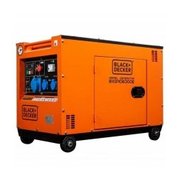 Black & decker - BXGND6300E - Generator de uz general, 6 kW, Black&Decker, -, 12 CP, 12 l, pornire electrica, monofazat