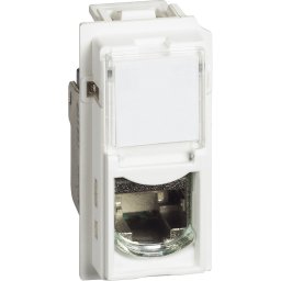 Priza RJ45 UTP CAT6 1M Living Now Bticino alb KW4279C6
