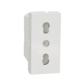 Priza Standard Italian 1M Schneider Noua Unica alb NU302318