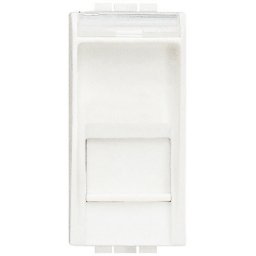 Priza date UTP CAT6 Living Light Bticino RJ45 1M alb N4279C6