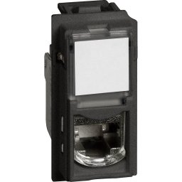 Priza RJ45 FTP CAT6 1M Living Now Bticino negru KG4279C6F