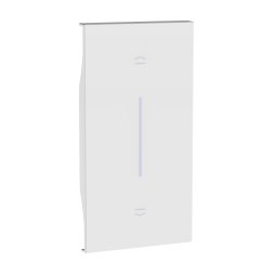 Placa intrerupator jaluzele rulouri electrice 2M Living Now Bticino alb KW05M2