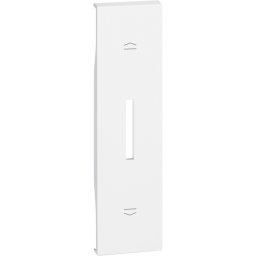 Placa intrerupator inversor 1M Living Now Bticino alb KW06