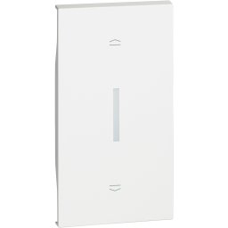 Placa intrerupator inversor 2M Living Now Bticino alb KW06M2