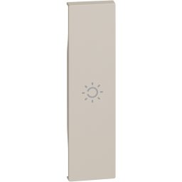 Tasta intrerupator simbol lumina 1M Living Now Bticino nisip KM01A