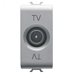 Priza TV de trecere 5Db 1M Gewiss Chorus titan GW14362