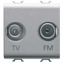 Priza TV+FM 2M Gewiss Chorus titan GW14381