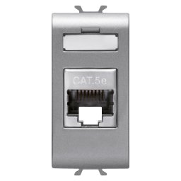 Priza FTP CAT 5E 1M Gewiss Chorus titan GW14422