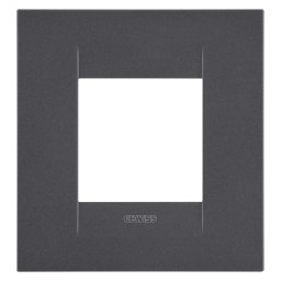 Rama Ornament 2M GEO Gewiss Chorus negru satinat GW16422VN