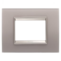 Rama Ornament 3M sticla LUX Gewiss Chorus gri perlat GW16203GP