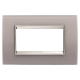 Rama Ornament 4M sticla LUX Gewiss Chorus gri perlat GW16204GP