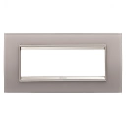 Rama Ornament 6M sticla LUX Gewiss Chorus gri perlat GW16206GP
