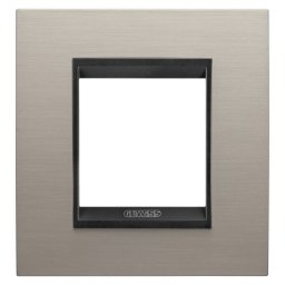 Rama Ornament 2M metal LUX Gewiss Chorus aluminiu lavy GW16222WS