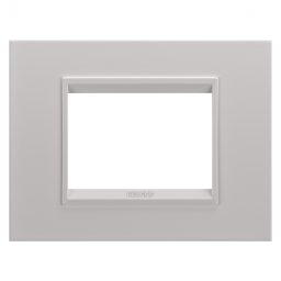 Rama Ornament 3M metal LUX Gewiss Chorus monocrom bej satinat GW16203XL