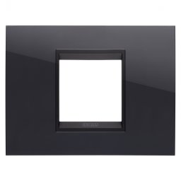 Rama Ornament 2M LUX Gewiss Chorus monocrom negru GW16202YN