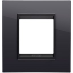 Rama Ornament 2M LUX Gewiss Chorus monocrom negru GW16222YN