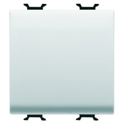 Intrerupator cap cruce 2M Gewiss Chorus alb satinat MAT GW15101