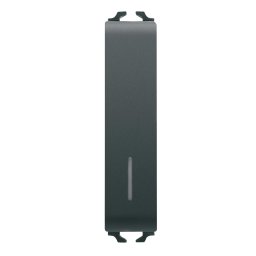 Intrerupator simplu cu led 1 2M Gewiss Chorus negru GW12022