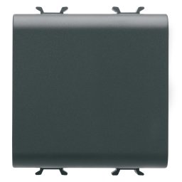 Tasta falsa 2M Gewiss Chorus negru GW12198