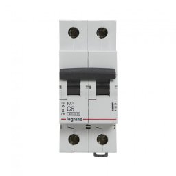 Siguranta automata 6A 2P C 4,5ka Legrand RX3 419694
