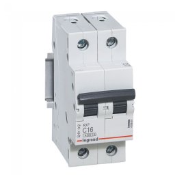 Siguranta automata 16A 2P C 4,5ka Legrand RX3 419697