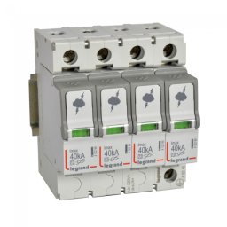 Descarcator supratensiune SPD T2 40kA 4P Legrand 412243
