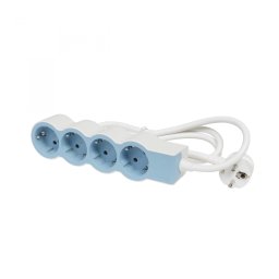 Bloc multipriza mobil 4x2P+T cablu 1,5m albastru Legrand 694554