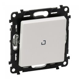 Intrerupator cap cruce cu led Legrand Valena Life alb 752148