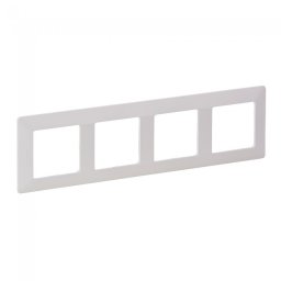 Rama ornament 4 posturi Legrand Valena Life alb 754004
