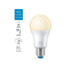 Bec led WiZ Wi-Fi Bluetooth 8W E27 2700K 806lm Philips 8718699786038