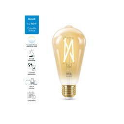 Bec led WiZ Wi-Fi Bluetooth 6.7W E27 2000-5000K 640lm Philips 8718699787233