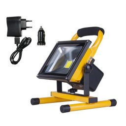 Proiector led portabil 12-230V 20W 4000K 1700lm IP65 Lumen Adeleq 00-500222 alb