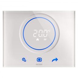 Termostat termo 3M ICE KNX Easy incastrat Gewiss Chorus bej GW16974CL