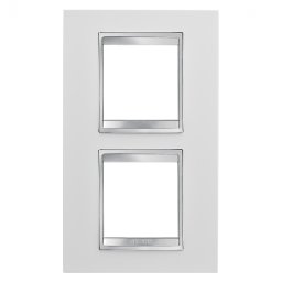 Rama Ornament 2P verticala LUX Gewiss Chorus alb GW16224TB