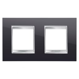 Rama Ornament 2P LUX Gewiss Chorus negru GW16223TN