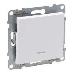 Intrerupator cap scara cu led Legrand Suno alb 721116
