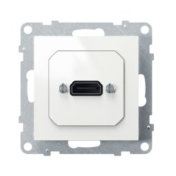 Priza conector HDMI Legrand Suno alb 721149
