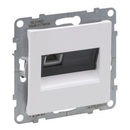 Priza RJ11 conectare rapida Legrand Suno alb 721161