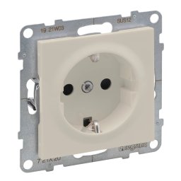 Priza schuko simpla 2P+T borne automate Legrand Suno ivoar 721220