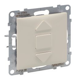 Intrerupator jaluzele 6A Legrand Suno ivoar 721238