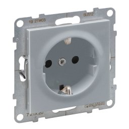 Priza USB tip A+C 5V Legrand Suno aluminiu 721330
