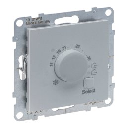 Termostat incalzirea pardoseala Legrand Suno aluminiu 721337