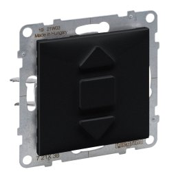 Intrerupator jaluzele 6A Legrand Suno negru 721438