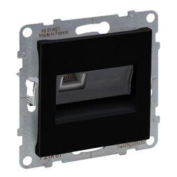 Priza RJ11 conectare rapida Legrand Suno negru 721461