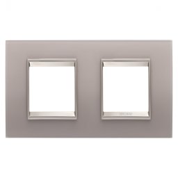 Rama Ornament 2P sticla LUX Gewiss Chorus gri perlat GW16223GP