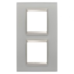 Rama Ornament 2P verticala sticla LUX Gewiss Chorus reflexie naturala GW16224GT